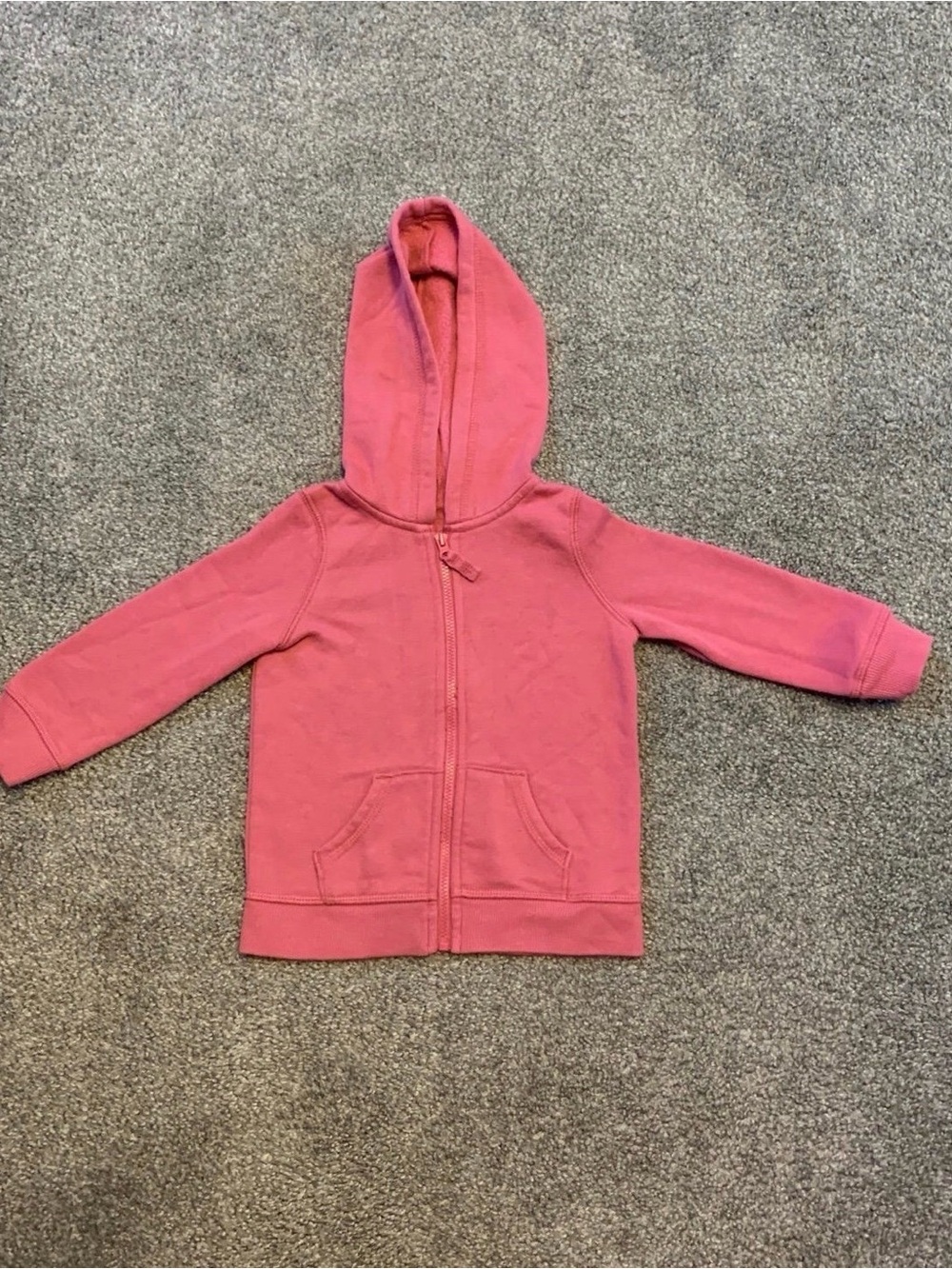 jumping beans Pink Zip-Up Hooded Sweatshirt
